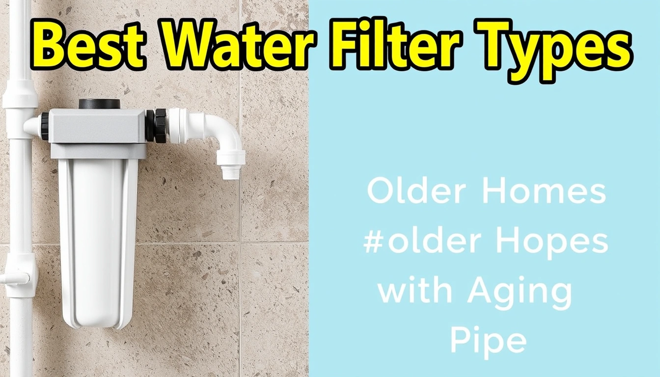 Best Water Filter Types for Older Homes With Aging Pipes