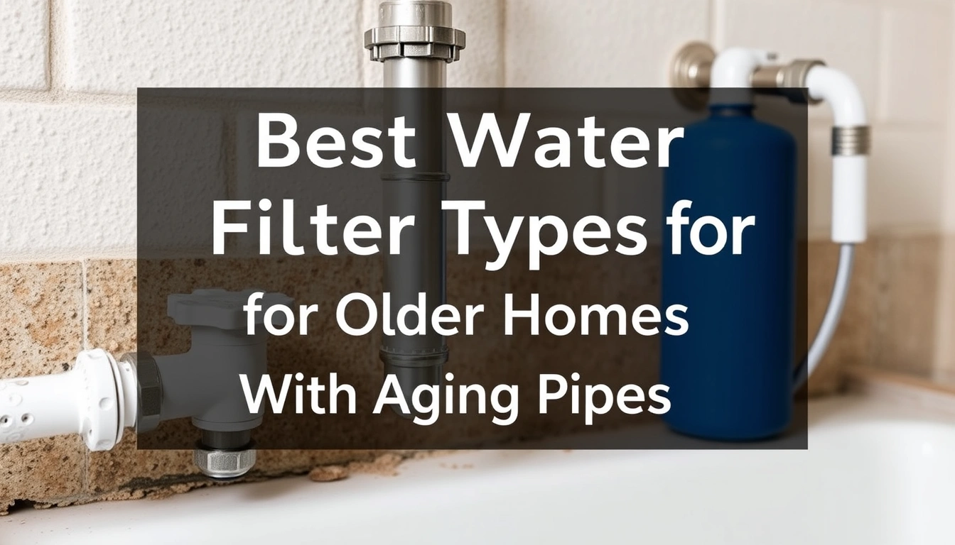 Best Water Filter Types for Older Homes With Aging Pipes