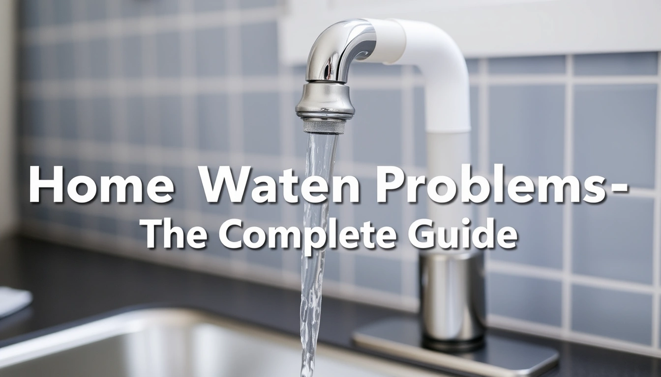 Home Water Quality Problems — The Complete Guide