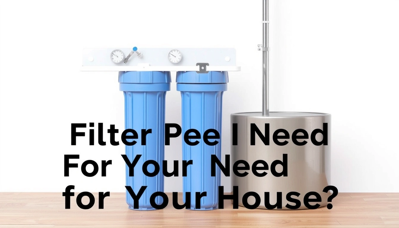 What Size Water Filter Do I Need for My House?