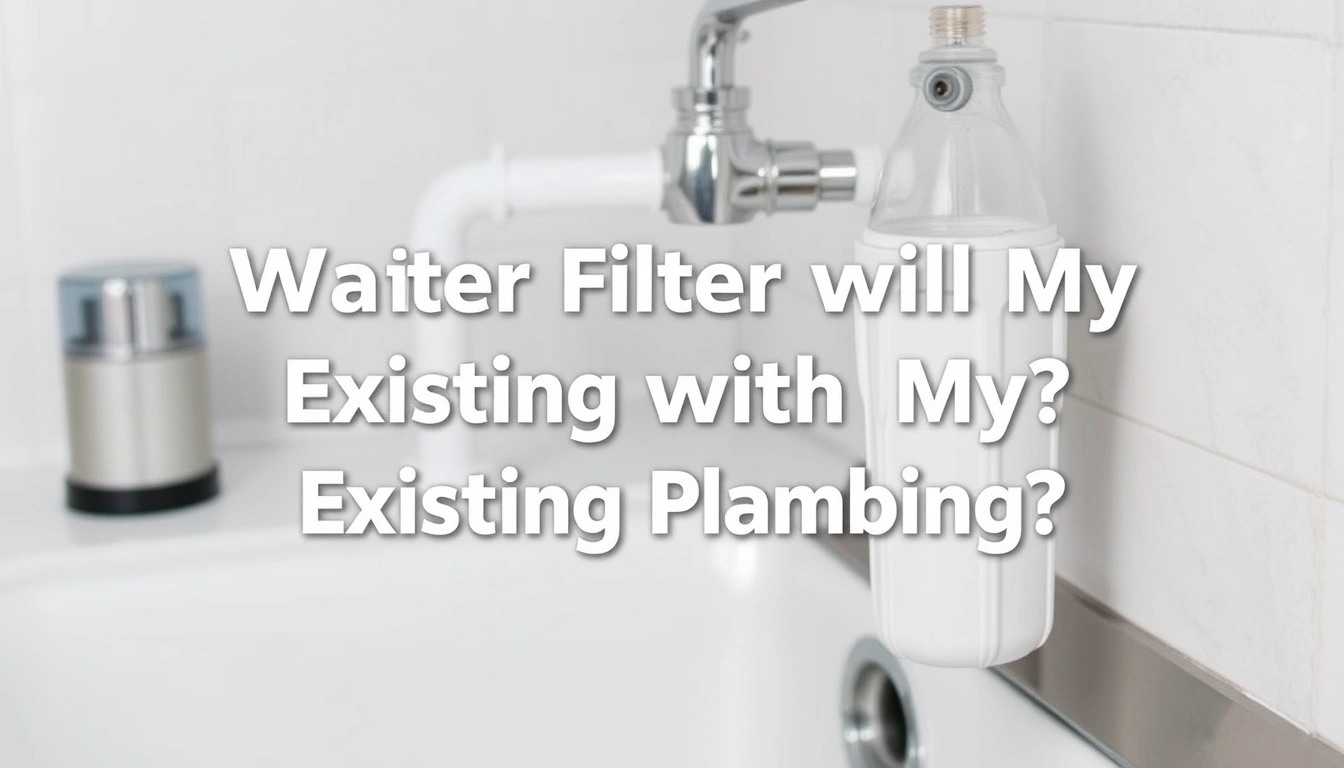 Will a Water Filter Work with My Existing Plumbing?